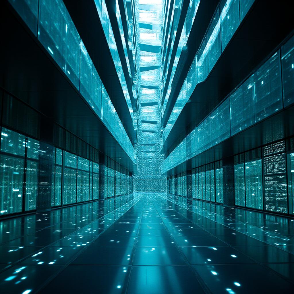 Abstract representation of data governance and structure